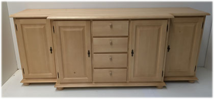 Anrichte Kommode Füssen 4-trg., 4 Schubladen, Großkommode