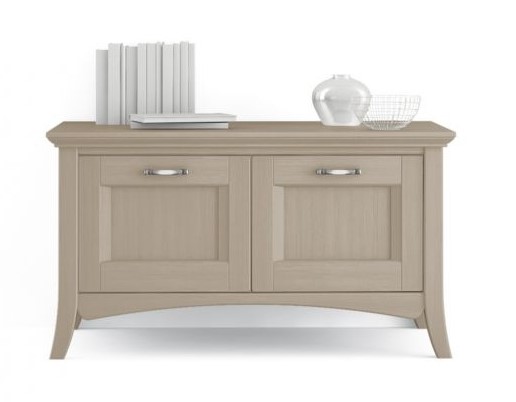TV-Kommode Anrichte Sideboard Arcanda, 2-türig, Fichte massiv