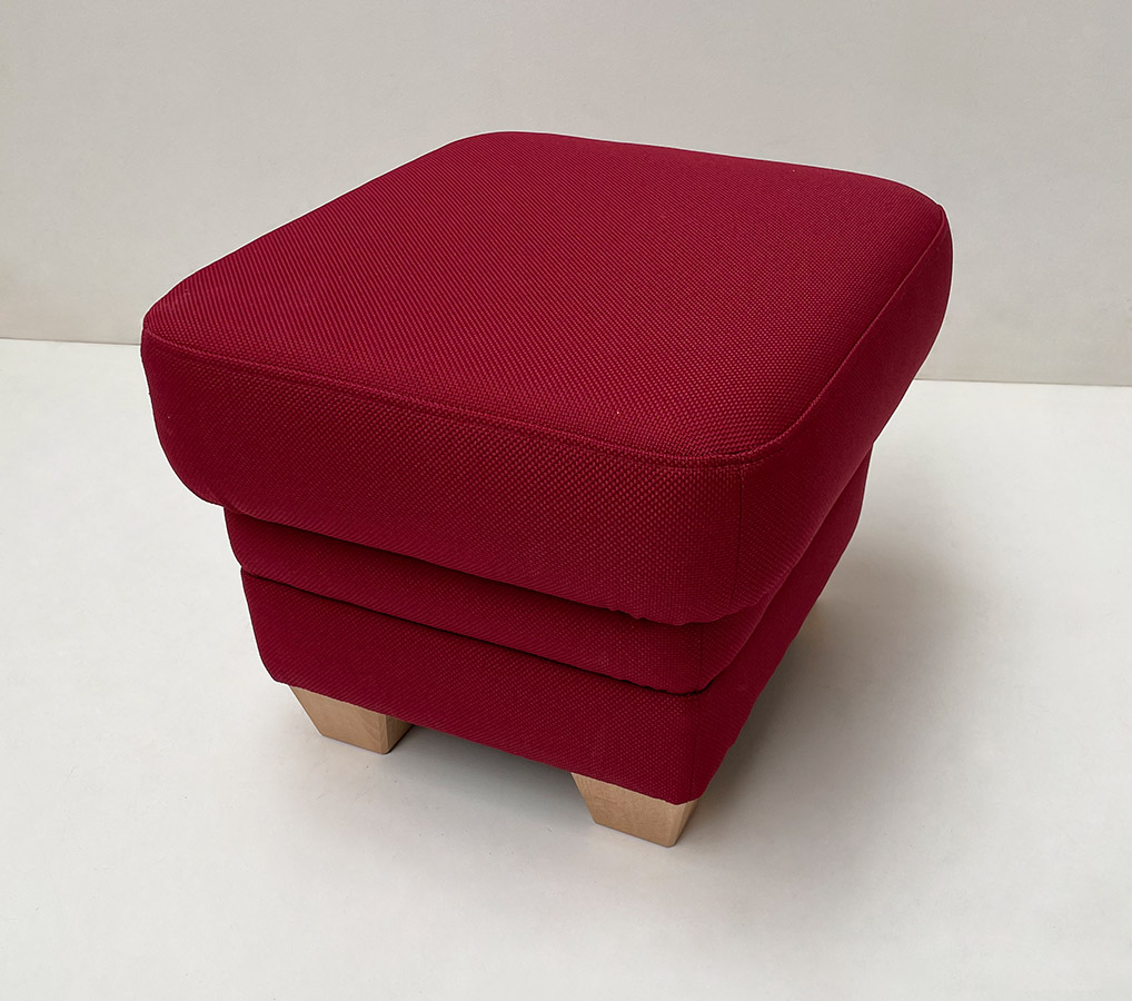 Polsterhocker Wallis 344-07, Stoff Verano 657