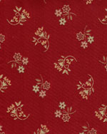 Möbelstoff Mülheim Streublume rot