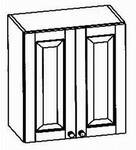 Oberschrank 2-trg, 1 Fachboden, 80/33/72 cm, (B/T/