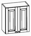 Abtropfschrank 2-trg, mit Abtropfbrett Edelstahl, 