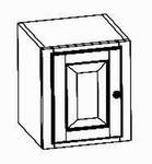 Element 1 Türe, 1 Holztüre H 44,5 li - re, 1 Fachb