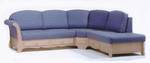 Sofa Ecksofa Sterzing Kundl blau, 38 Lagerstoffe preisgleich !