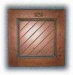 Füllung Kasette Diagonal Gerillt