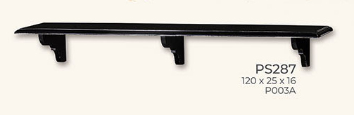 Regal, Kiefer massiv, 120 cm breit farbig antik lackiert