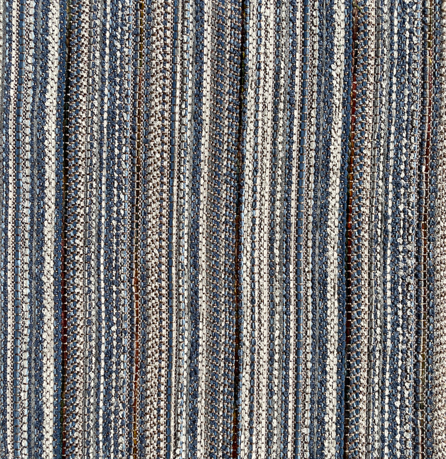 Stoff FLECKERL PLUS 3048 blau Streifen Muster
