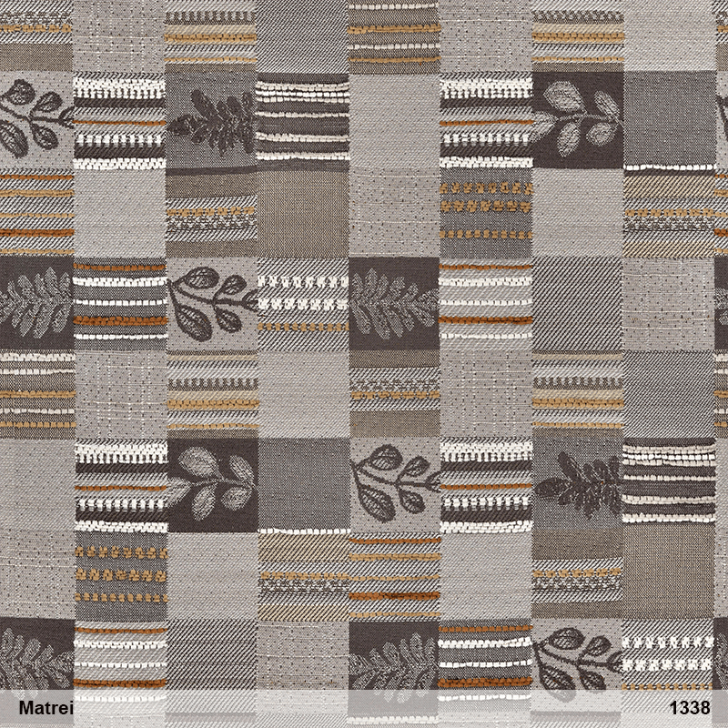 Stoff MATREI 1538 hellgrau Karo