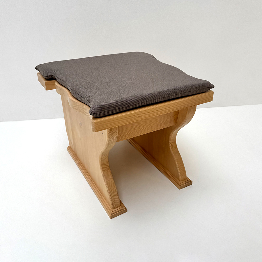 Anstellhocker solo für Eckbank Lindau,  Polster genäht , TS-6350