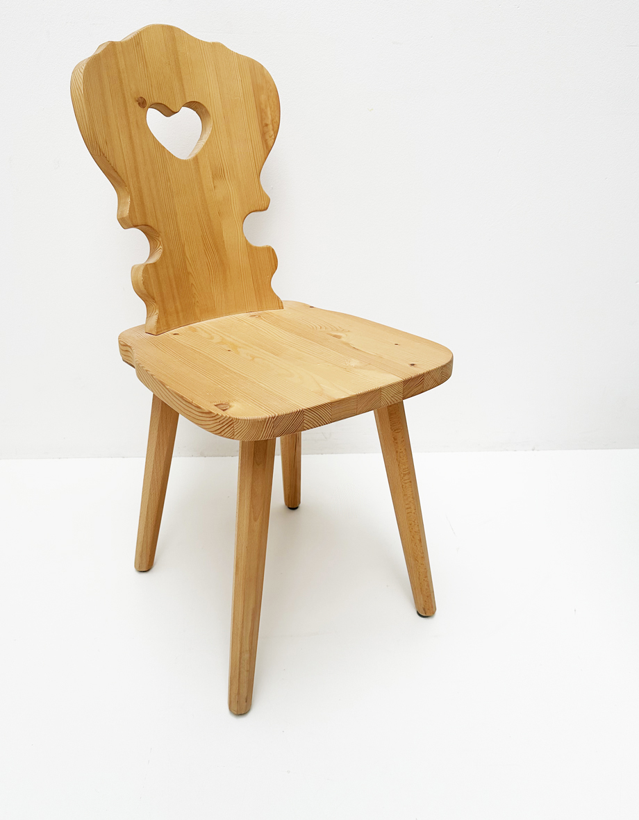 Bauernstuhl Garmisch 100, Rosner gewachst