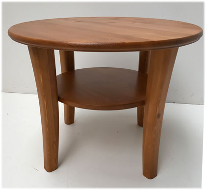 Couchtisch Füssen Rund D 70 cm, Ton 27408