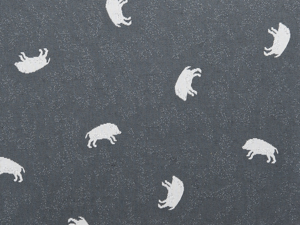 Stoff Eberhart 62014 grau Wildschwein klein