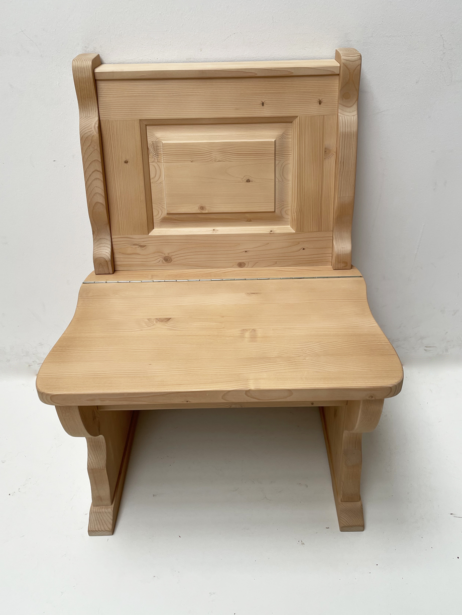 Einzelbank Amberg 60 cm mit Truhe