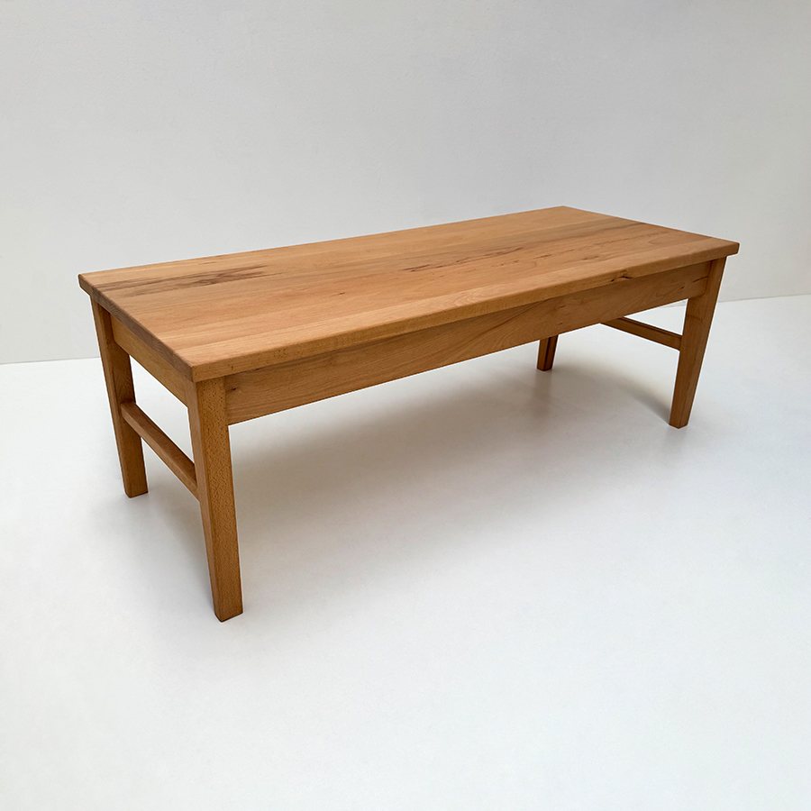 Vorbank Einzelbank ISEO 125 cm Kernbuche geölt