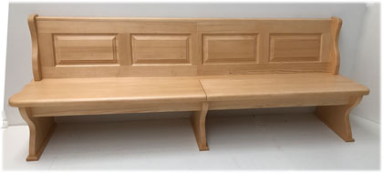 Eckbankprogram Lindau Einzelbank Lindau 250 cm mit Truhen