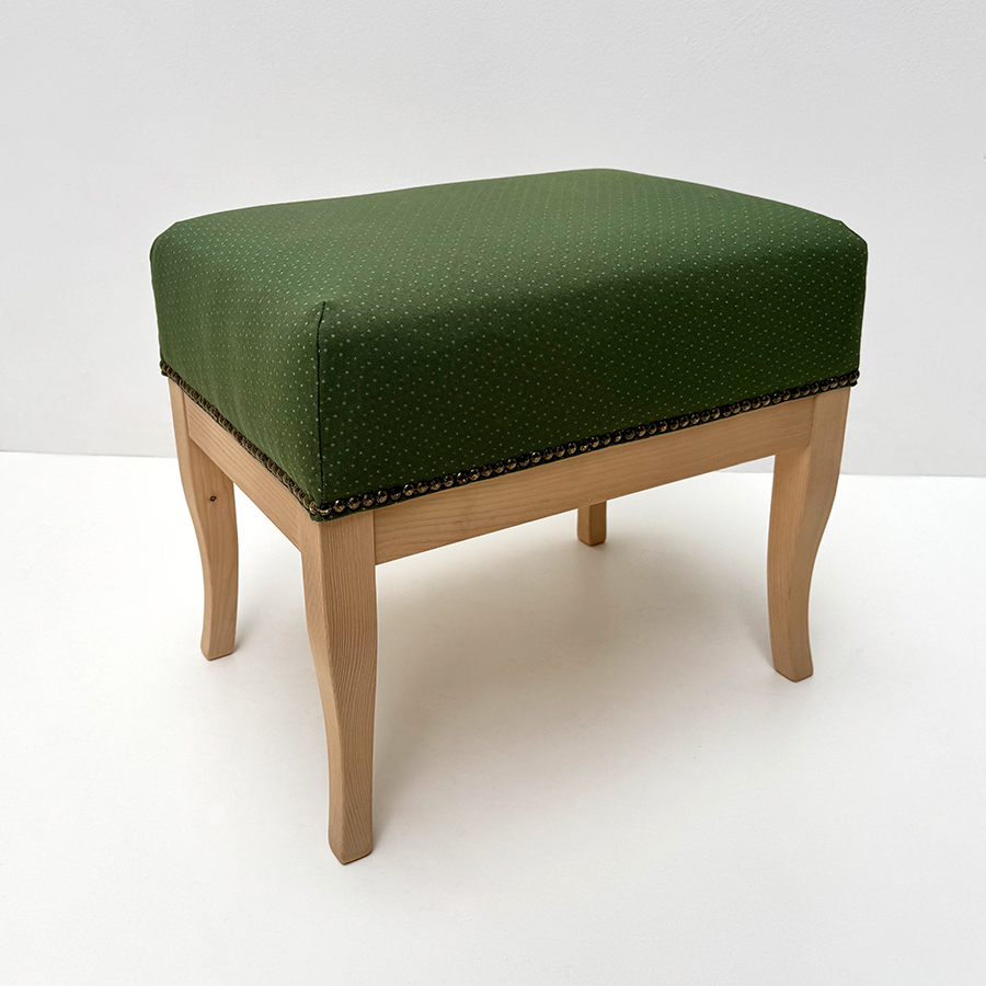 Hocker Inzell Aktionsangebot, Wels grün,  38 Lagerstoffe preisgleich