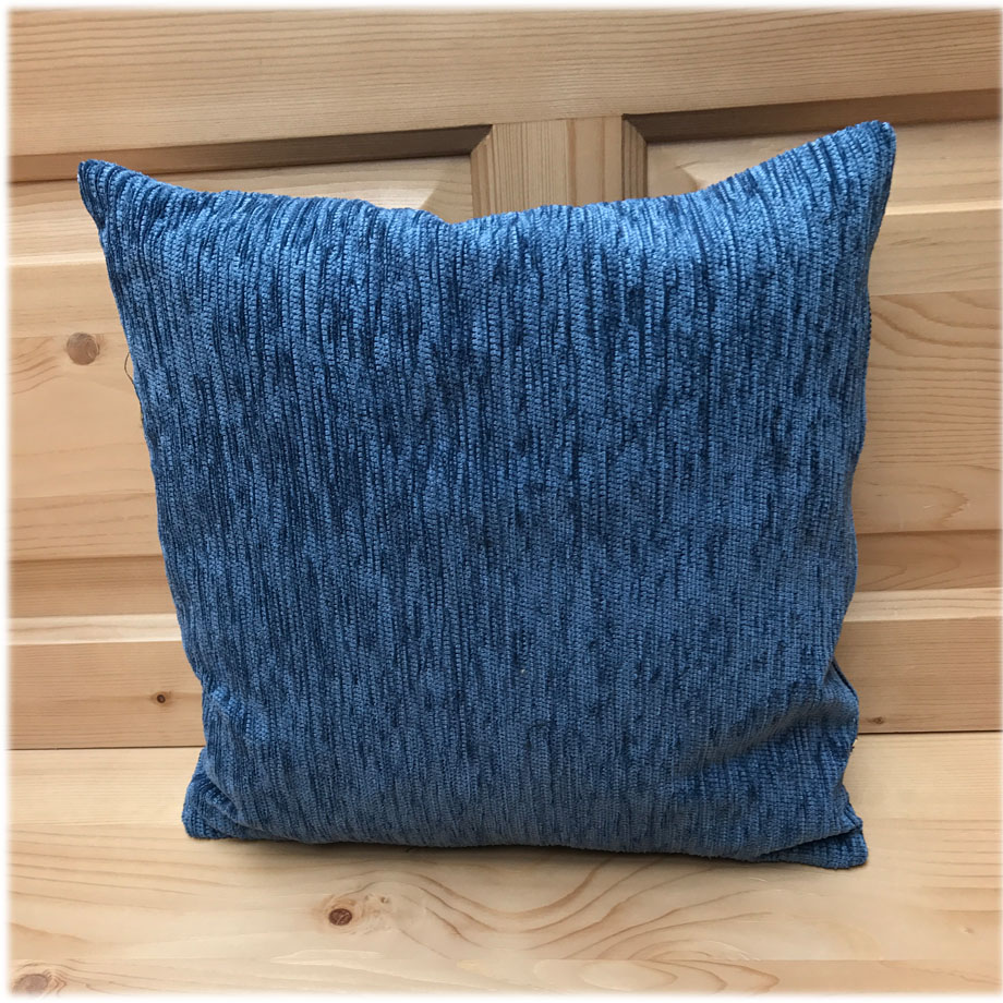 Federkissen, Kissen genäht  40/40 cm, Landshut blau, 38 Lagerstoffe preisgleich !