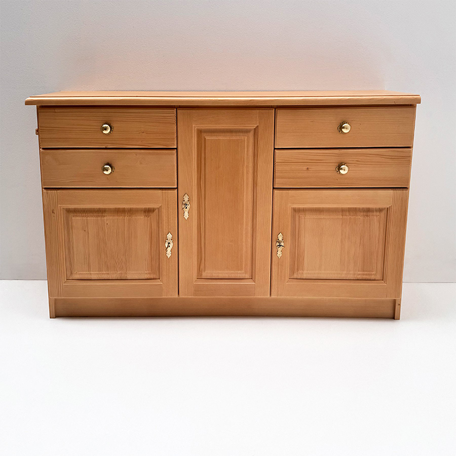 Anrichtenkombination Füssen rechts, 3 Türen, 4 Schubläden