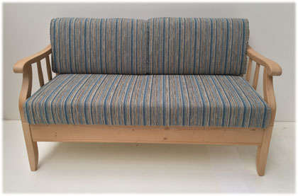 Sofa Siena, 125 cm, Esstischsofa, Armteile abklappbar, TS-2072