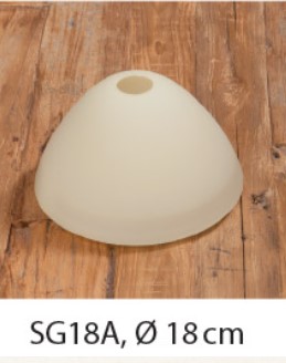 Lampenschirm Glas 18 cm