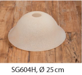 Lampenschirm Glas  D 25 cm