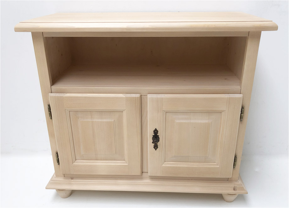 Phonokommode Füssen Mod. 5040 , 1 offenes Fach , 2 Türen