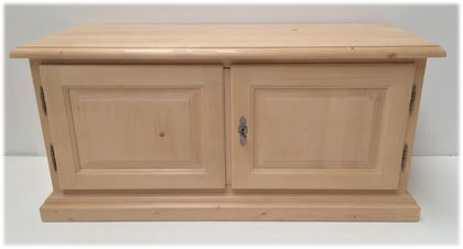 Phonokommode Füssen Tölz Sondermaß, 2 Türen, Drehplatte und fahrbar