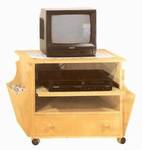 Phonokommode TV Kommode mit Rollen  Allgäu 2trg.