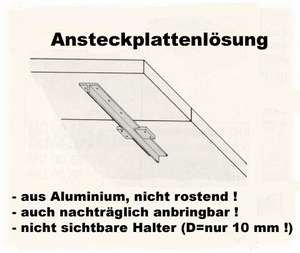 Ansteckplatte Ahorn 40/90/3,8 cm