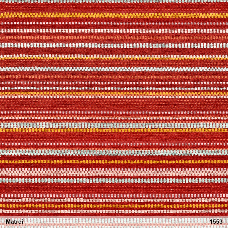 Stoff MATREI 1553 rot Streifen