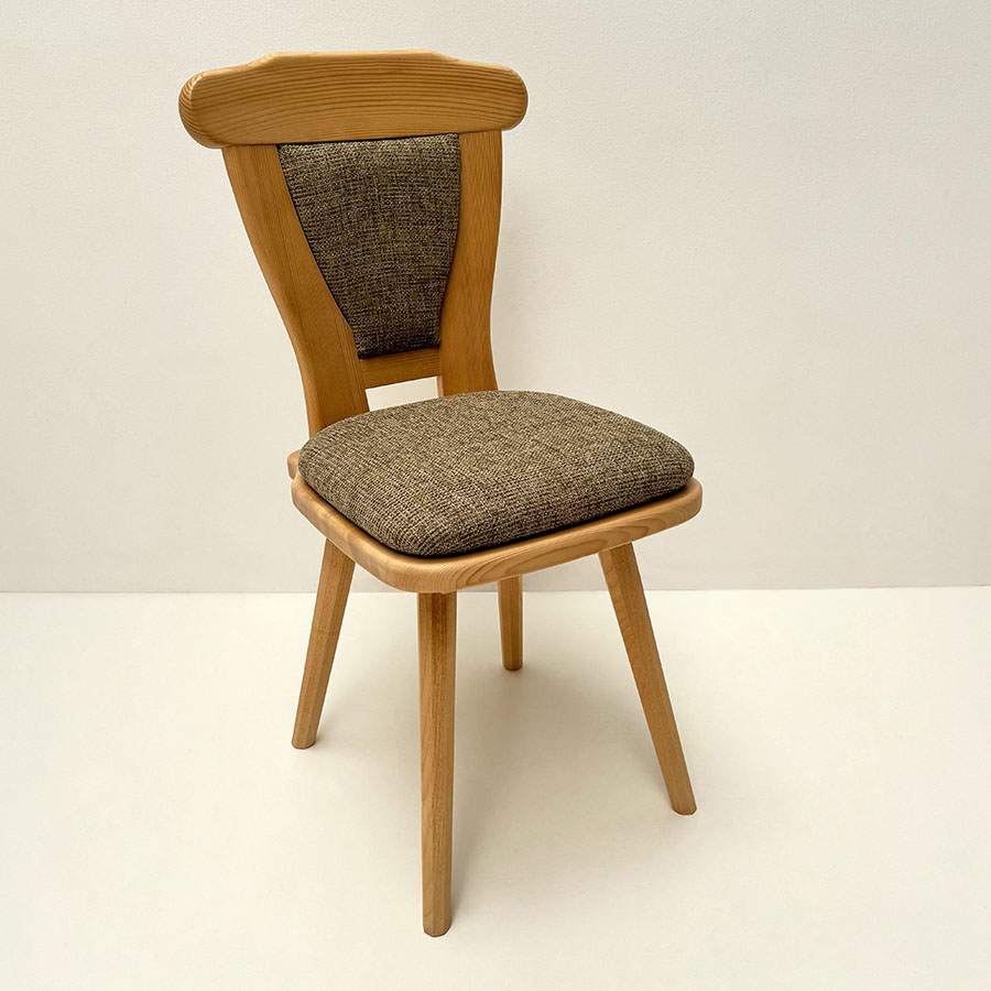 Bauernstuhl WL-Vollpolsterstuhl 2012, Polsterplatte, Natura 335