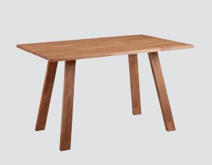 Tisch Roberto, Buche, 120/85 cm, Platte massiv, keilverzinkt, mit Massivplatte in 4 cm lieferbar