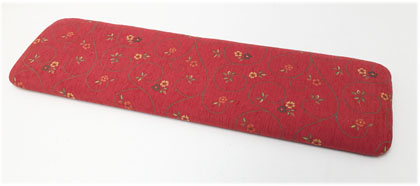 Kissen Polsterplatte Vorbank groß, Pöchlarn Ranke rot