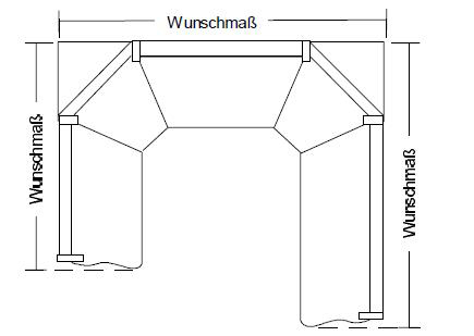 Eckbank Sondermaße, Wunschmaße Eckbank U-Bank