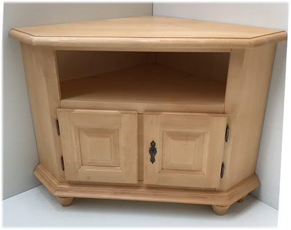 Phonokommode  Eckkommode Füssen  mit Fach 70/70 cm